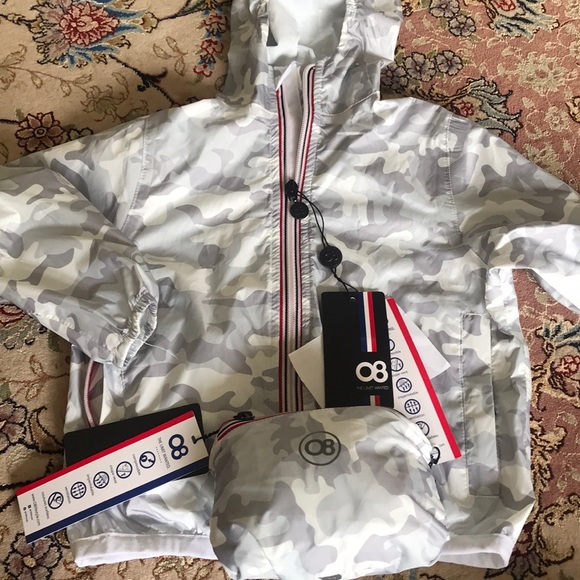 designer rain jacket